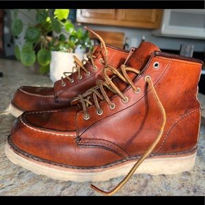 RED WING WOMENS 6 INCH MOC BOOT ORO LEGACY LEATHER